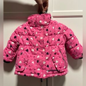 Northpeak ❤️ 18-24M Pink Puffer Winter Jacket